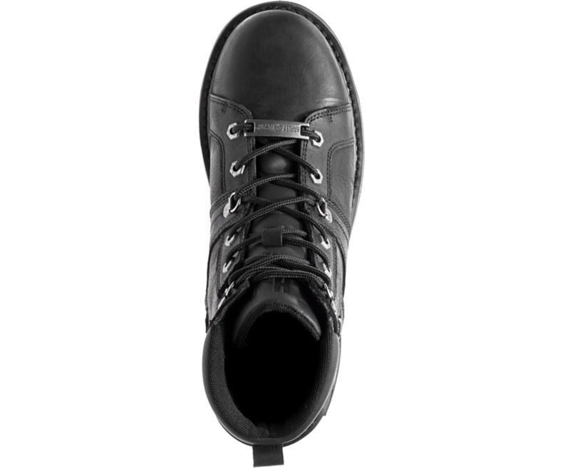Harley Davidson New RUSKIN Men Black Leather Biker Boots Rock