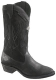Harley Davidson  New Galen  Black Leather Biker  Boots  Rocks Western Cowboy - BOOTSANDLEATHER