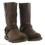 Harley Davidson ® Biker Boots Josh Brown Leather Mens Bike  Boot - BOOTSANDLEATHER