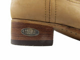Rare Loblan 637 Tan Leather Men'S Ladies Cowboy Boots Classic Unisex Western - BOOTSANDLEATHER