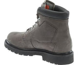 Harley Davidson Ladies Bayport Grey Leather Boots Biker Ride Women Trailer - BOOTSANDLEATHER