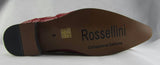 Rossellini Prato Z2 Mens Shoes Lace Up Brogue Red Patent Pointed Casual Shoe - BOOTSANDLEATHER