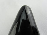 Rossellini Hackney Men Shoes Black Nubuck Leather Lined Pointed Slip On Smart - BOOTSANDLEATHER