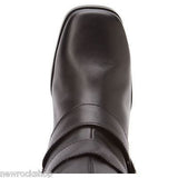 Harley Davidson Shelia Ladies Leather Biker Boots Bike Black Motorbike - BOOTSANDLEATHER
