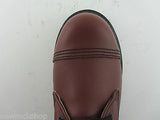Grinders Regent Ladies Shoes Red Cherry Leather Safety Steel Cap Unisex Boot - BOOTSANDLEATHER