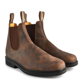 Blundstone 1306 Rustic Brown Premium Leather Classic Chelsea Boots Australia - BOOTSANDLEATHER