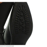 Grinders New Renegade High Biker Black Leather Boots Bike - BOOTSANDLEATHER