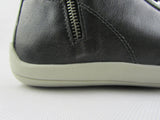 Harley Davidson Oberlin Slate Leather Biker Men Shoes High Top Sneaker Zip - BOOTSANDLEATHER