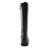 Angry Itch 20 Hole Punk Black Buckle Leather Army Ranger Boots Steel Toe Zip - BOOTSANDLEATHER