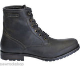 Harley Davidson Boots Genuine Jutland Leather  Mens Biker Black Boots Moto High - BOOTSANDLEATHER