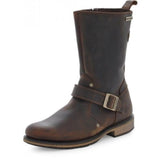 Harley Davidson Jayden Mens Boot Brown Leather Engineer Biker Zip Boots Original - BOOTSANDLEATHER