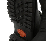 Harley Davidson Ladies Scarlet Black Leather Boot Harness Biker Boots Original - BOOTSANDLEATHER