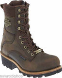 Harley Davidson Tyson Brown Leather Men'S Biker Boots Riding Hiking Vibram Sole - BOOTSANDLEATHER