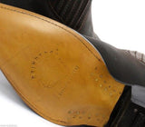 Grinders Mustang Unisesx  Cowboy Western Brown Leather Boots - BOOTSANDLEATHER
