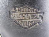 Harley Davidson Kananwood Black Leather Biker Hi Boots Zip Motorbike Ladies - BOOTSANDLEATHER