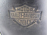Harley Davidson Kananwood Black Leather Biker Hi Boots Zip Motorbike Ladies - BOOTSANDLEATHER