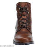 Harley Davidson Boots Genuine Jutland Leather  Mens Biker Brown Boots Moto High - BOOTSANDLEATHER