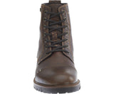 Harley Davidson  New Aldrich Brown Leather Biker  Boots  Rocks - BOOTSANDLEATHER